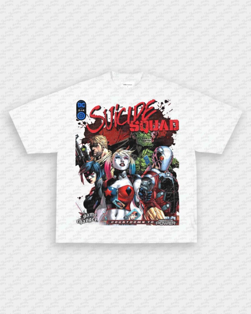 SUICIDE SQUAD V2 TEE - VIP - GAME CHANGERS GRAPHIC TEE