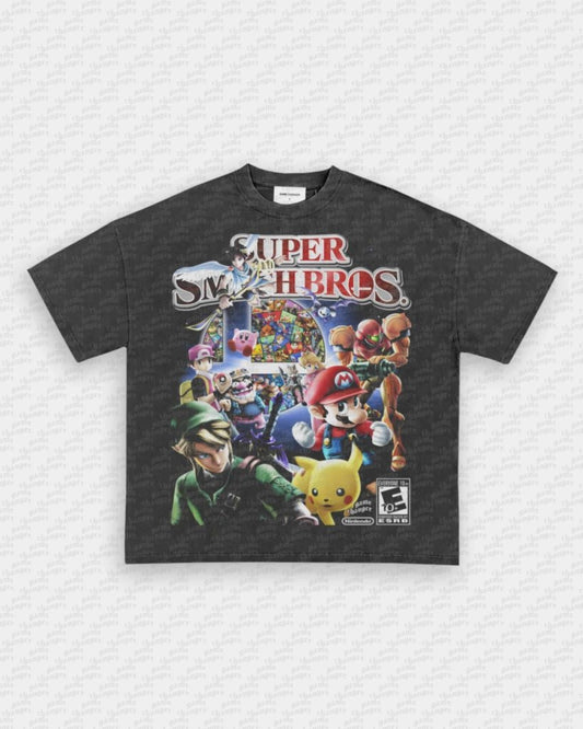 SUPER SMASH BROS V3 TEE - VIP - GAME CHANGERS - GAME CHANGERS GRAPHIC TEE