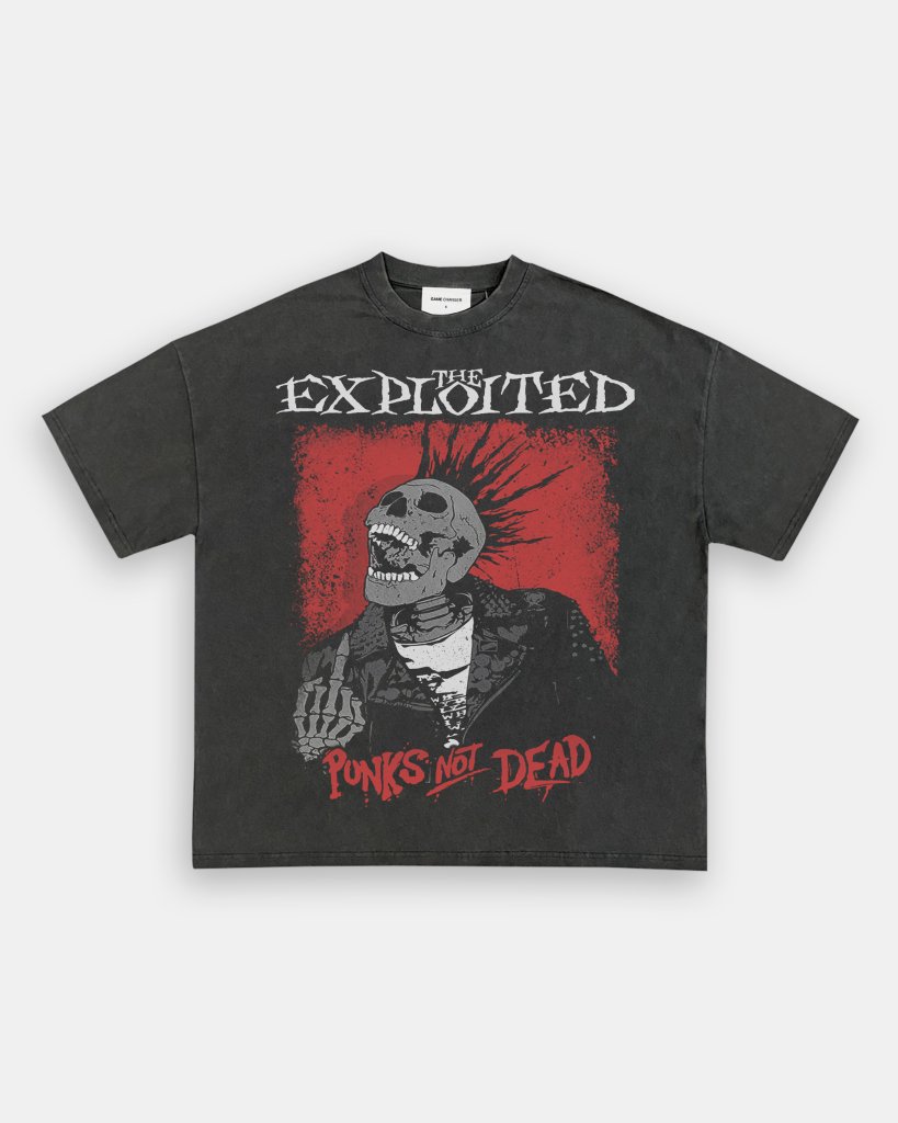 THE EXPLOITED PUNKS NOT DEAD TEE - VIP - GAME CHANGERS - GAME CHANGERS GRAPHIC TEE