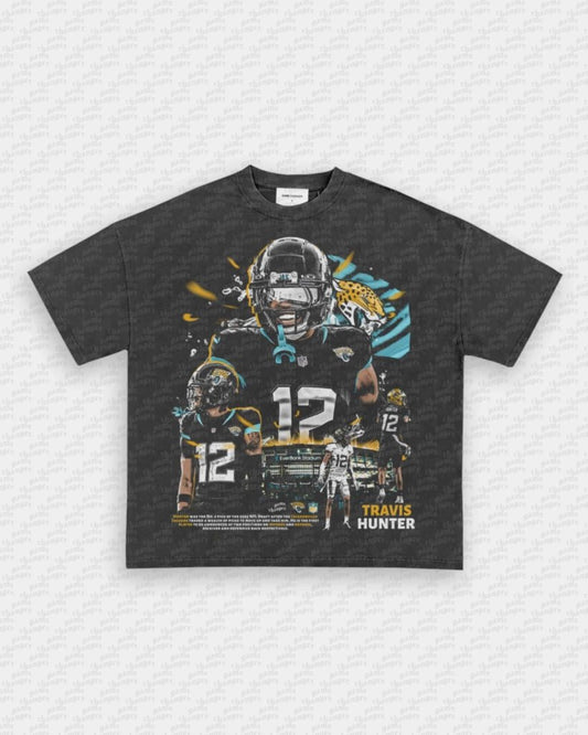 TRAVIS HUNTER - JAGS V2 TEE - VIP - GAME CHANGERS - GAME CHANGERS GRAPHIC TEE