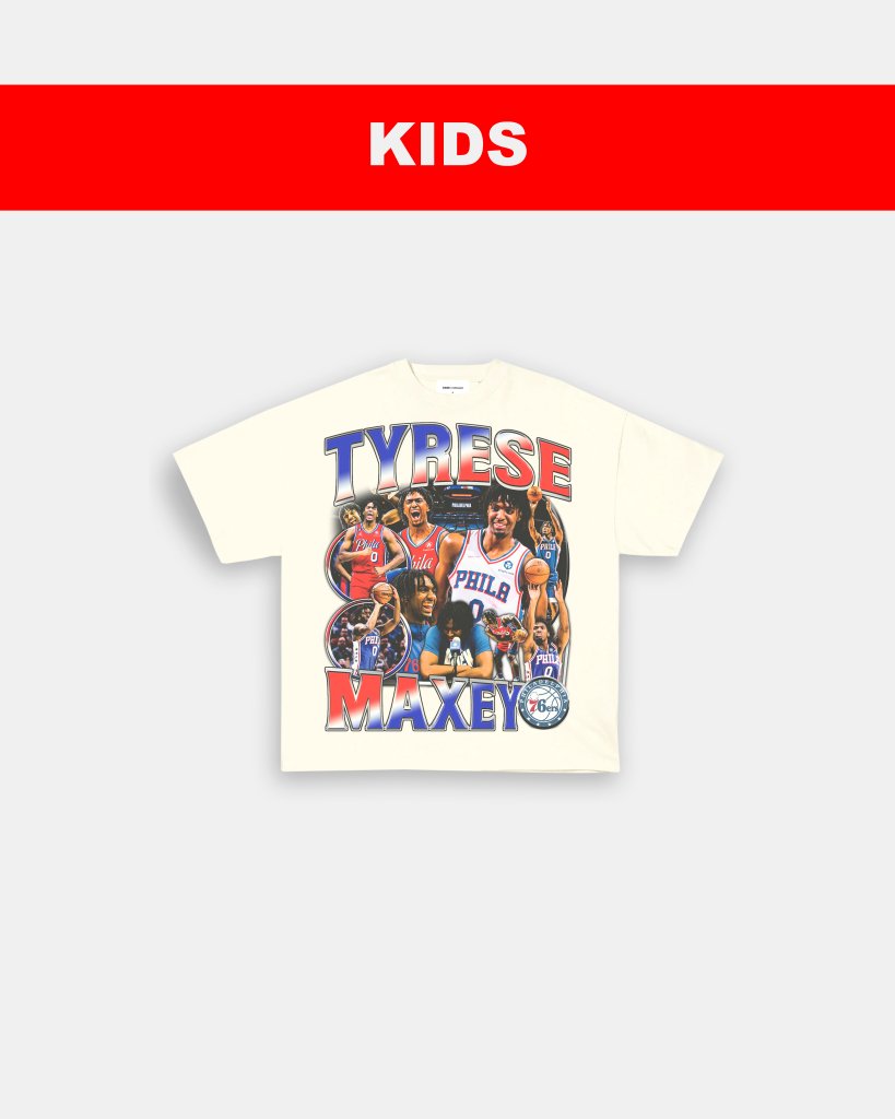 TYRESE MAXEY - KIDS TEE - VIP - GAME CHANGERS TEE