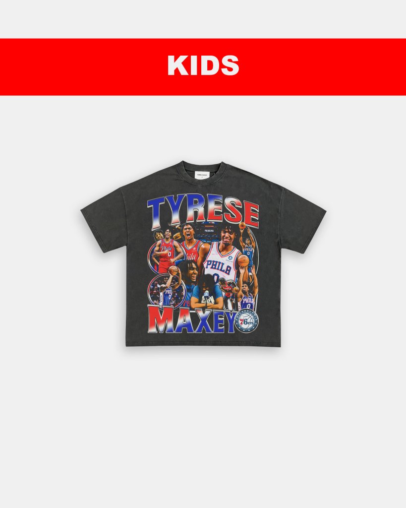 TYRESE MAXEY - KIDS TEE - VIP - GAME CHANGERS TEE