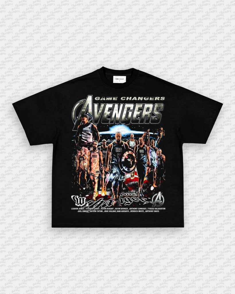 USA AVENGERS TEE - VIP - GAME CHANGERS TEE