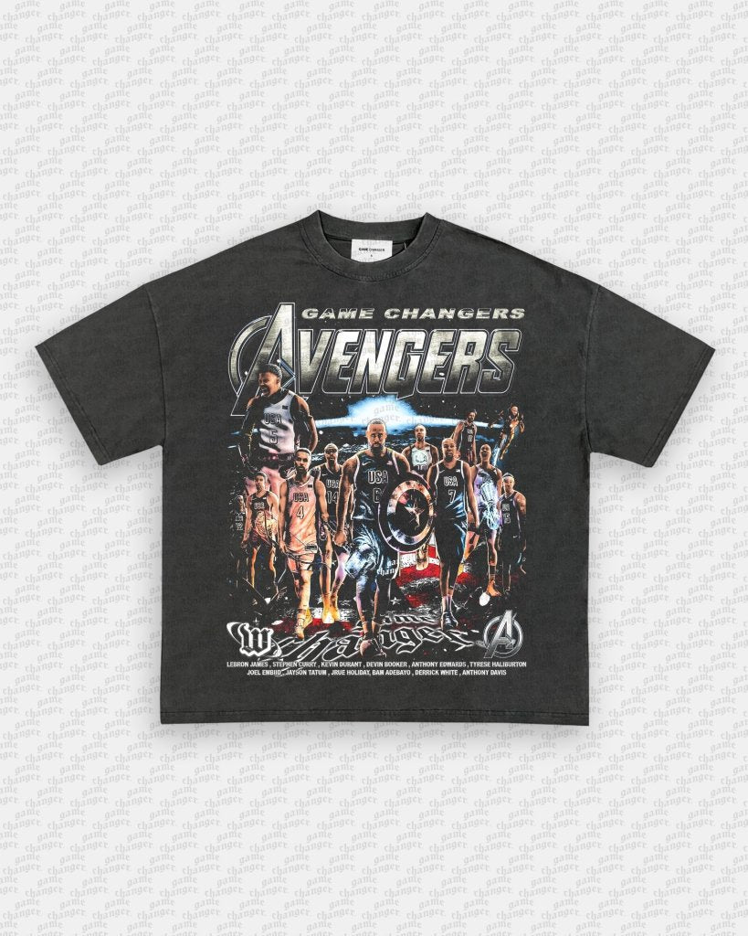 USA AVENGERS TEE - VIP - GAME CHANGERS TEE