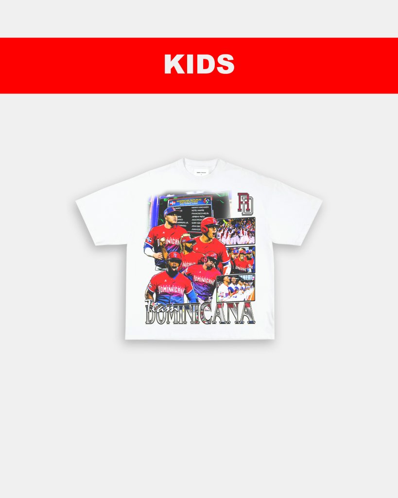 WBC TEAM DOMINICANA - KIDS TEE - VIP - GAME CHANGERS TEE