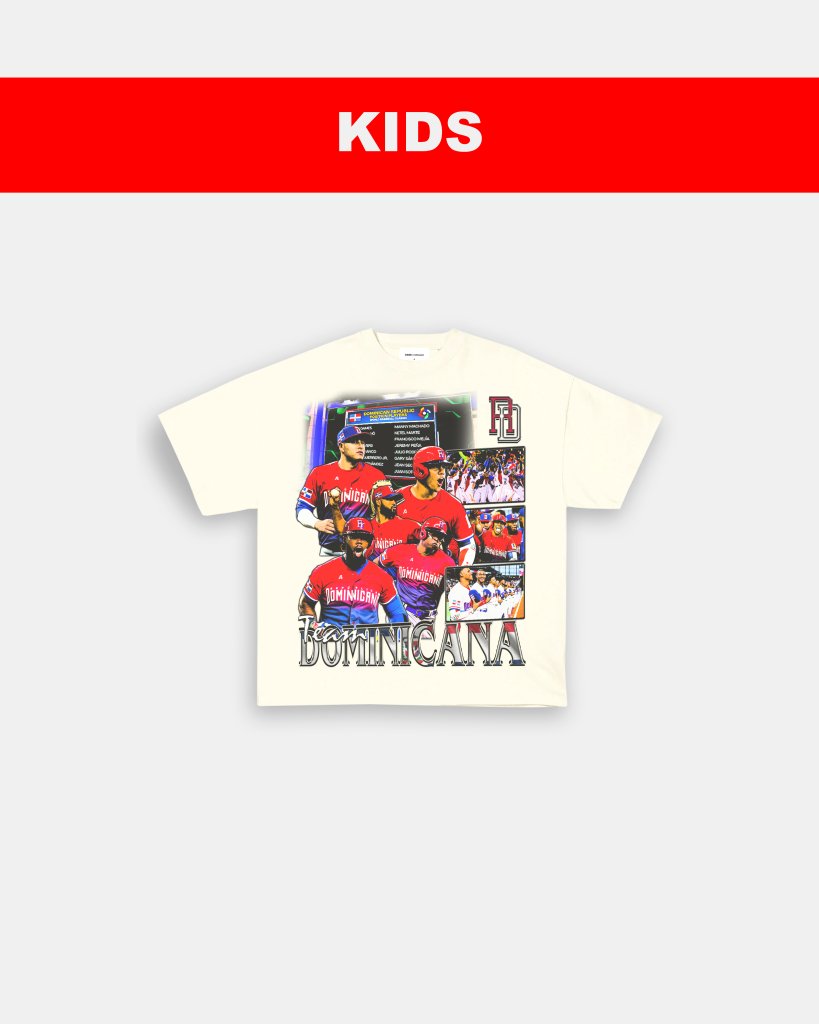 WBC TEAM DOMINICANA - KIDS TEE - VIP - GAME CHANGERS TEE