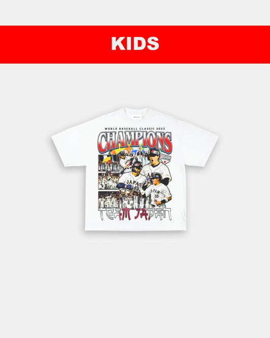 WBC TEAM JAPAN - KIDS TEE - VIP - GAME CHANGERS TEE