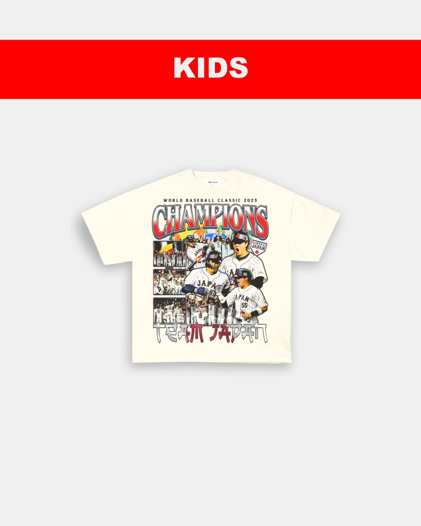 WBC TEAM JAPAN - KIDS TEE - VIP - GAME CHANGERS TEE