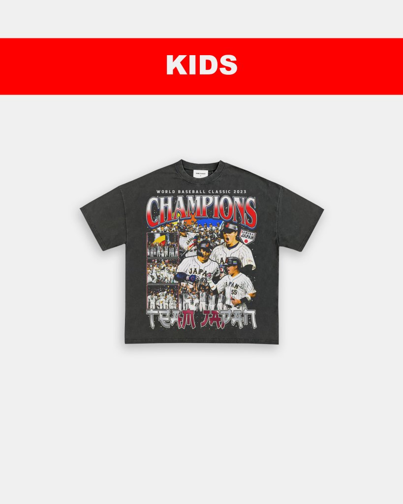 WBC TEAM JAPAN - KIDS TEE - VIP - GAME CHANGERS TEE
