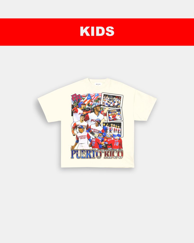 WBC TEAM PUERTO RICO - KIDS TEE - VIP - GAME CHANGERS TEE