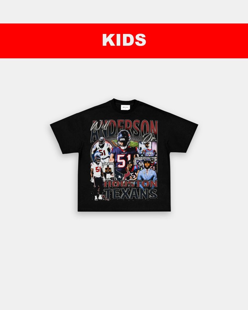 WILL ANDERSON JR - TEXANS - KIDS TEE - VIP - GAME CHANGERS TEE