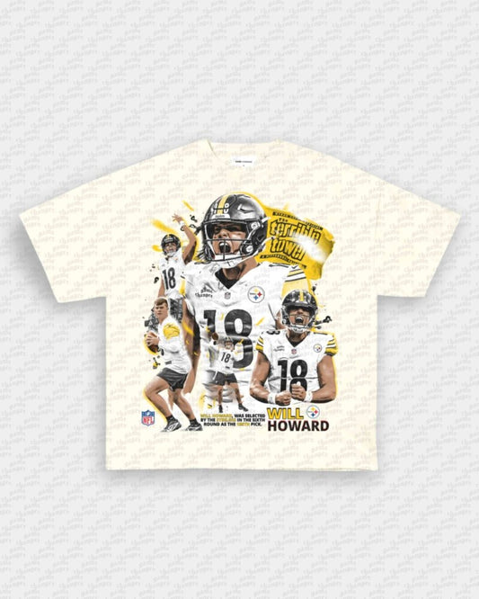 WILL HOWARD - STEELERS TEE - VIP - GAME CHANGERS - GAME CHANGERS GRAPHIC TEE