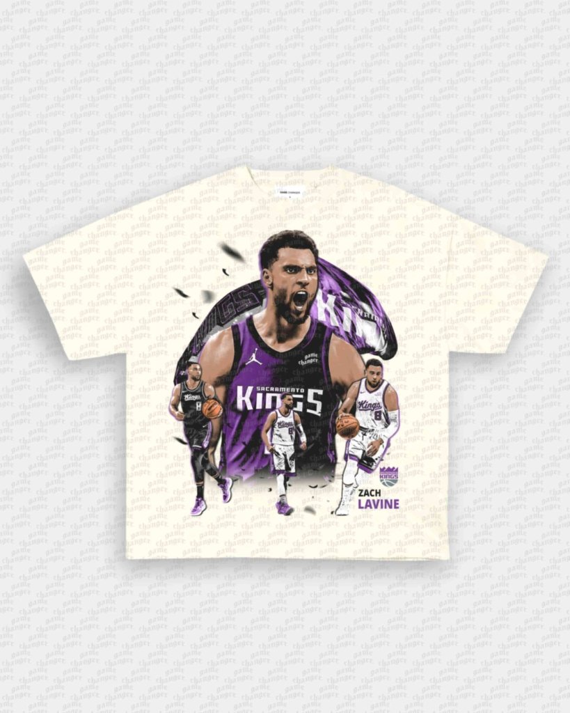 ZACH LAVINE - KINGS TEE - VIP - GAME CHANGERS - GAME CHANGERS GRAPHIC TEE
