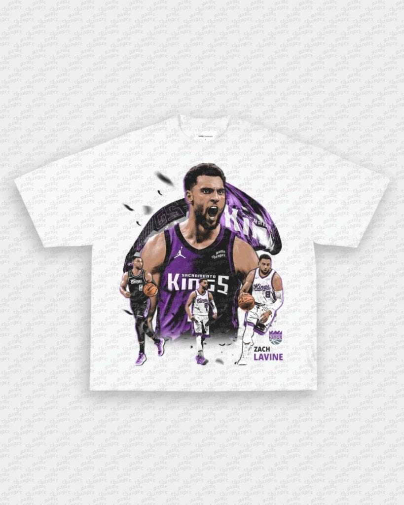 ZACH LAVINE - KINGS TEE - VIP - GAME CHANGERS - GAME CHANGERS GRAPHIC TEE