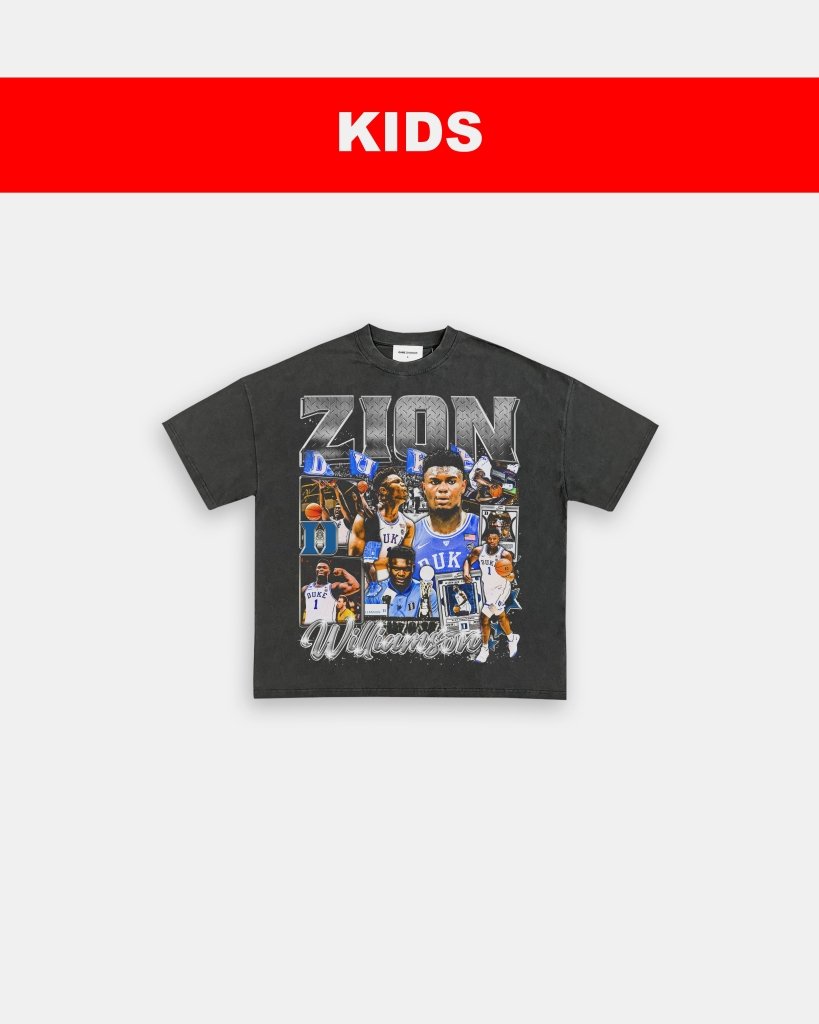 ZION WILLIAMSON - DUKE - KIDS TEE - VIP - GAME CHANGERS TEE