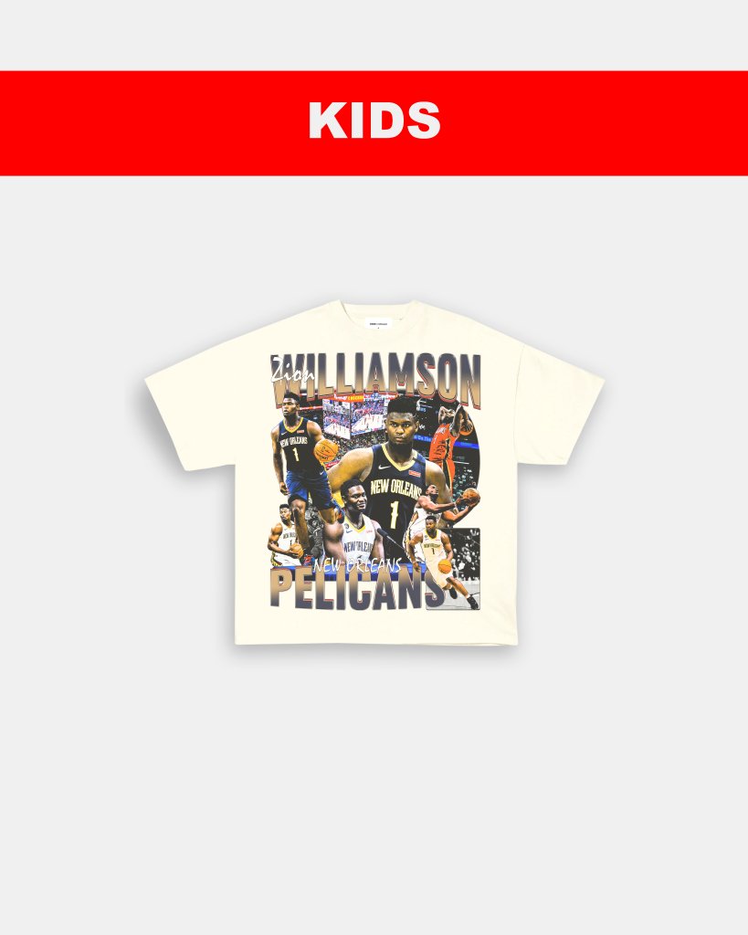 ZION WILLIAMSON - KIDS TEE - VIP - GAME CHANGERS TEE