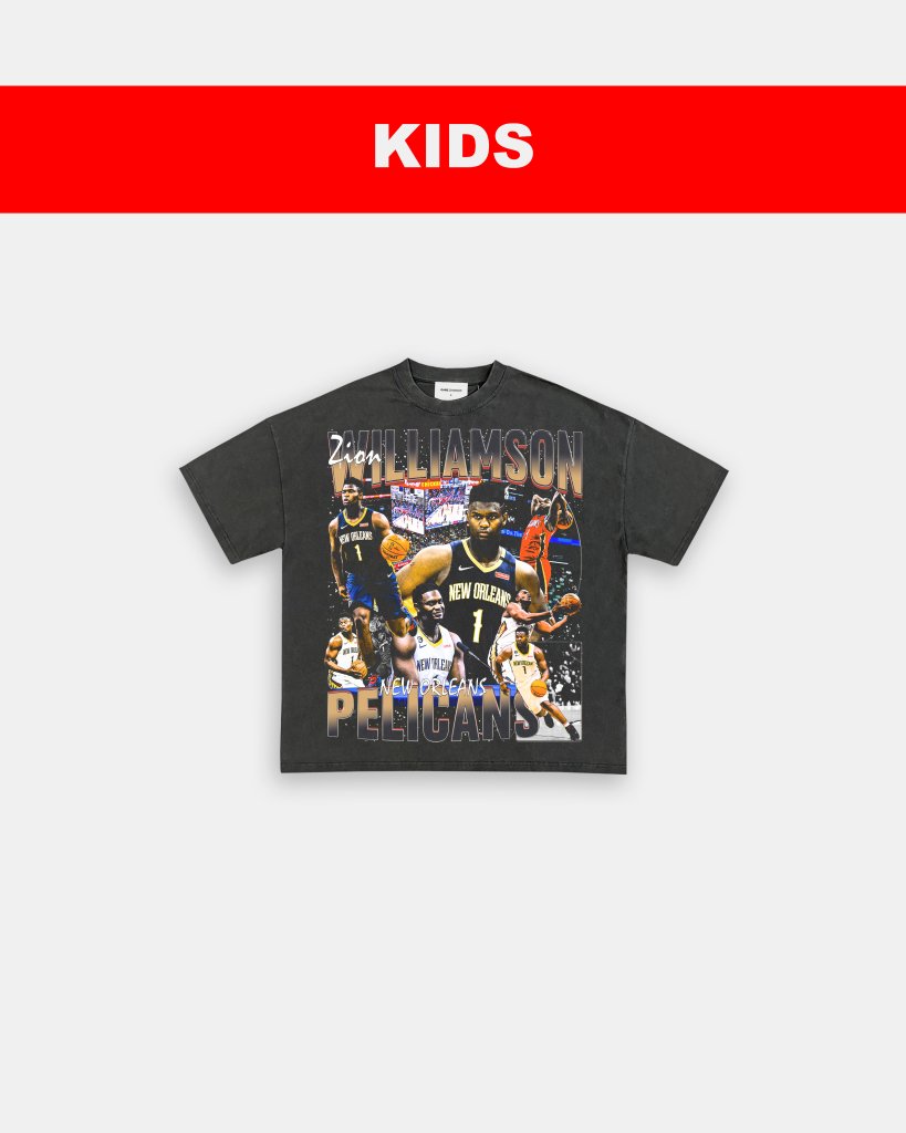 ZION WILLIAMSON - KIDS TEE - VIP - GAME CHANGERS TEE