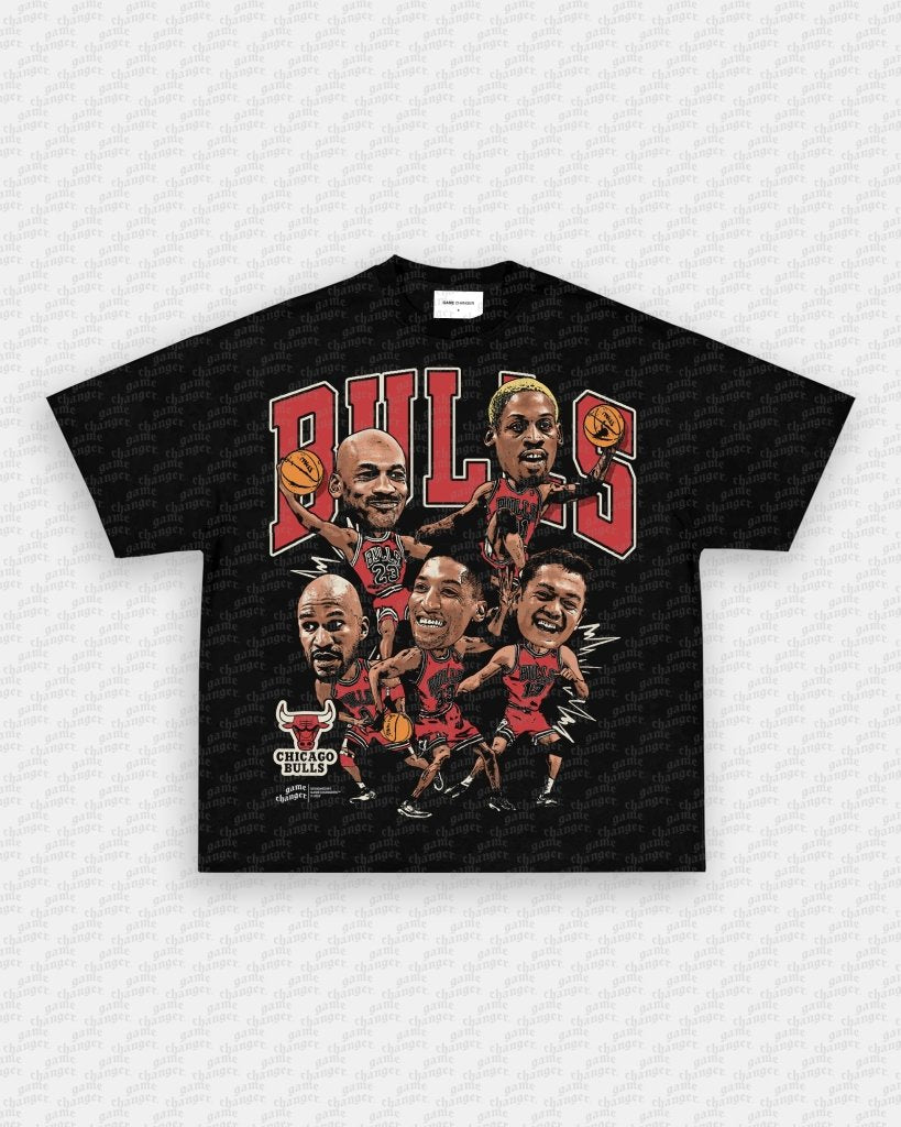 1996 BIG HEAD BULLS TEE - VIP - GAME CHANGERS - GAME CHANGERS GRAPHIC TEE