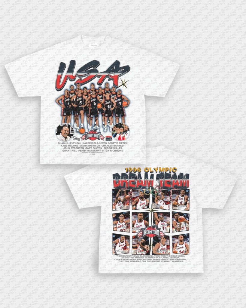 1996 DREAM TEAM TEE - [DS] - VIP - GAME CHANGERS - GAME CHANGERS GRAPHIC TEE