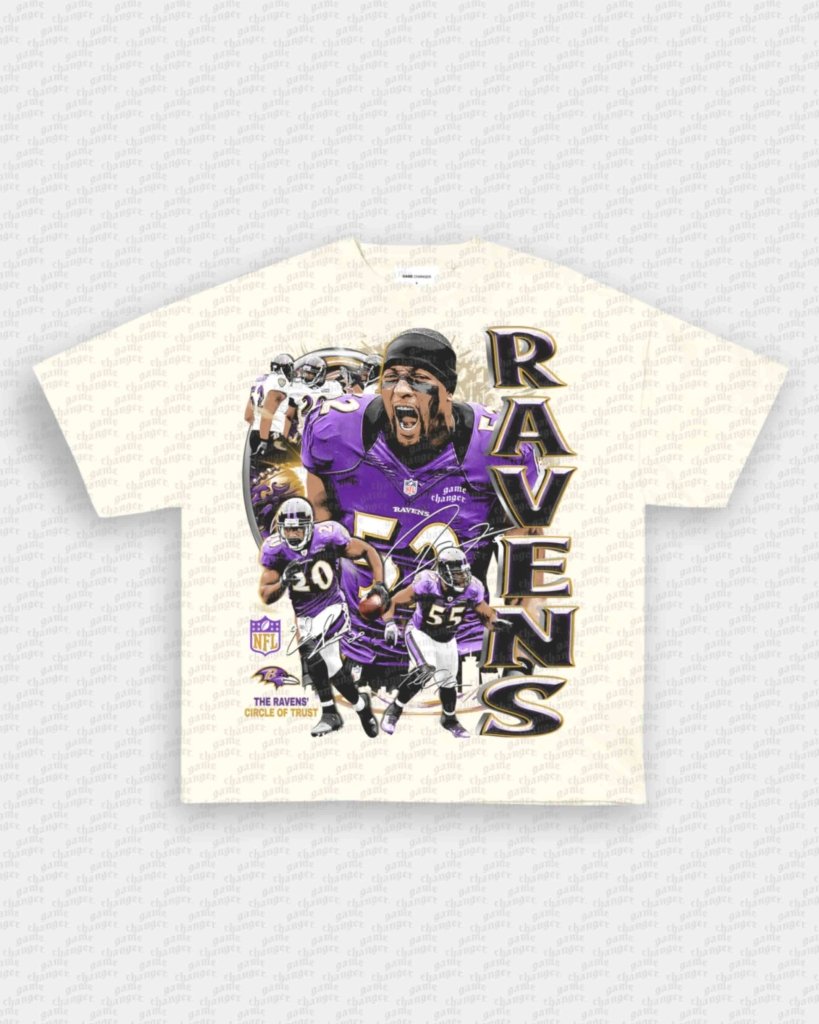 2000s RAVENS TEE - VIP - GAME CHANGERS - GAME CHANGERS GRAPHIC TEE