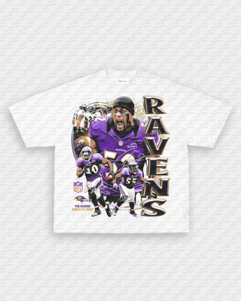 2000s RAVENS TEE - VIP - GAME CHANGERS - GAME CHANGERS GRAPHIC TEE
