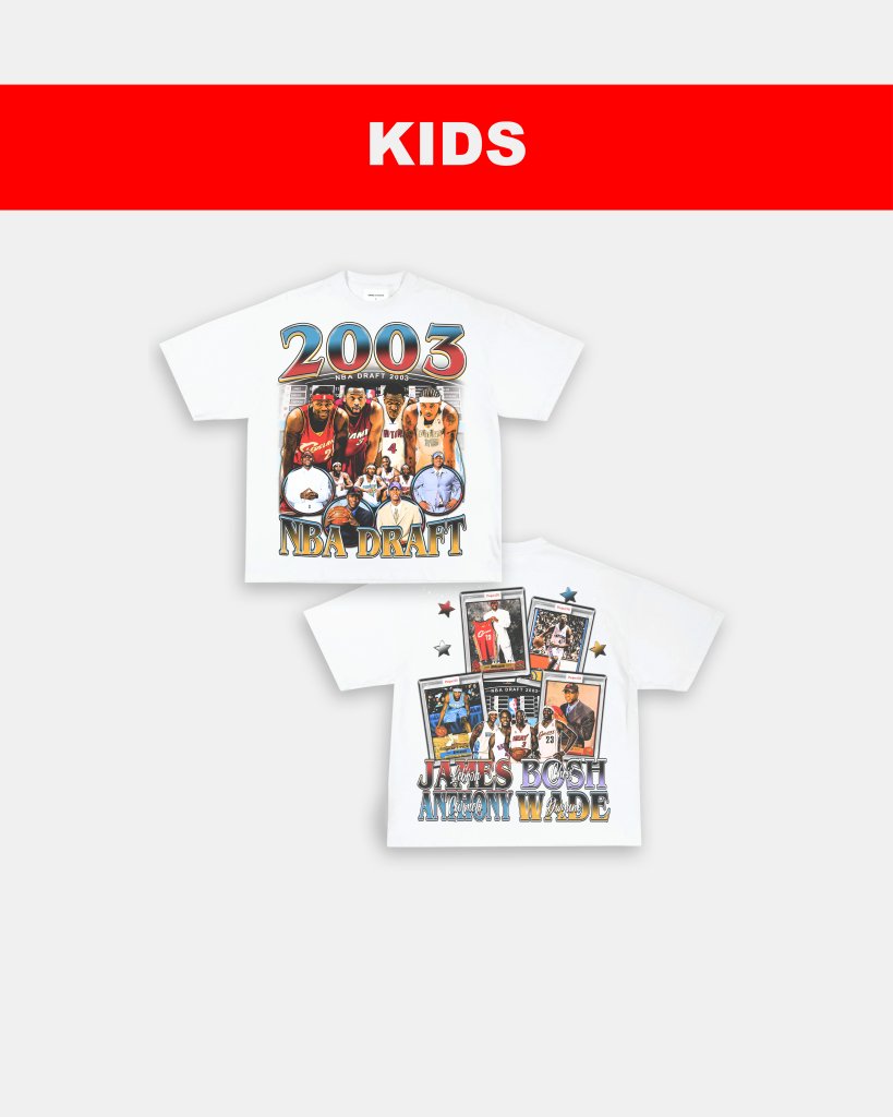 2003 NBA DRAFT CLASS - KIDS TEE - [DS] - VIP - GAME CHANGERS TEE