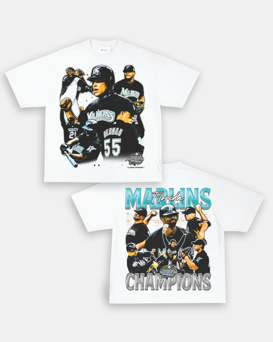 2003 WORLD SERIES CHAMPS - MARLINS TEE - [DS]