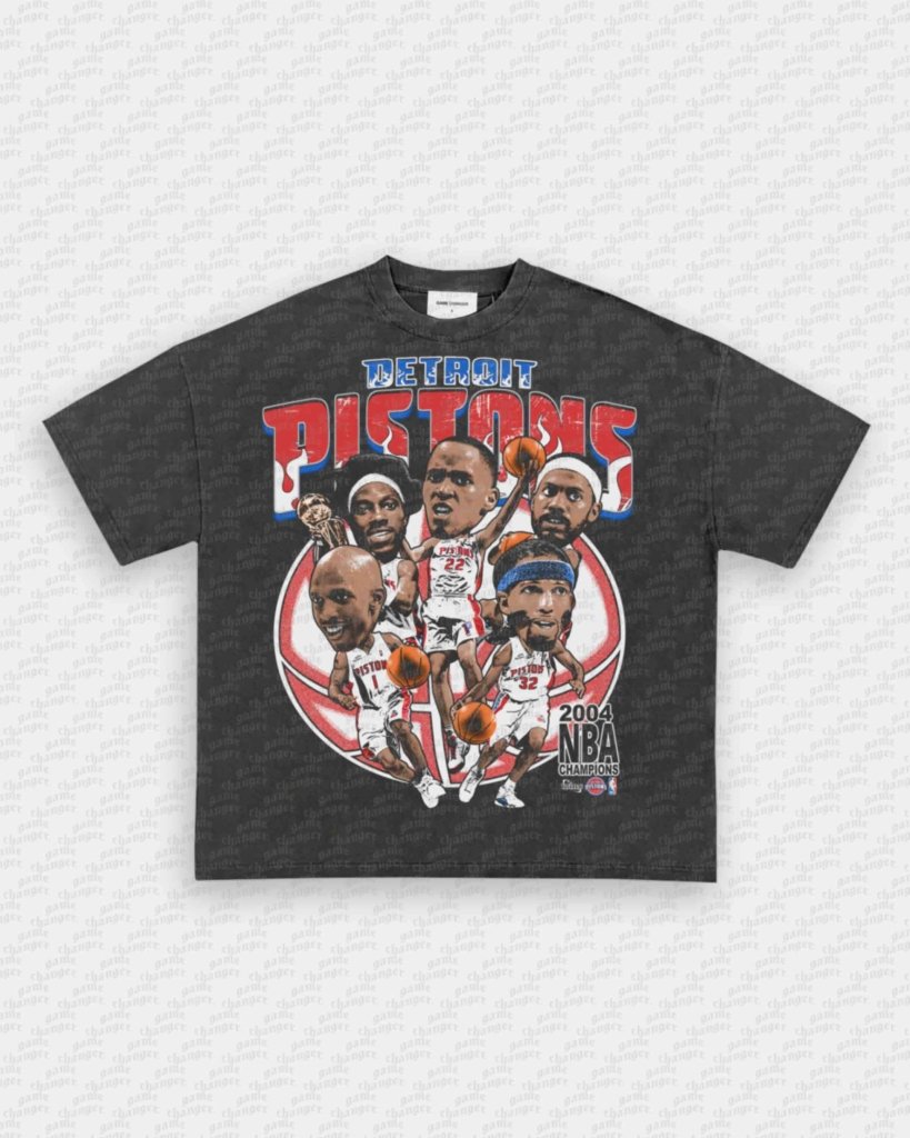 2004 PISTONS TEE - VIP - GAME CHANGERS - GAME CHANGERS GRAPHIC TEE