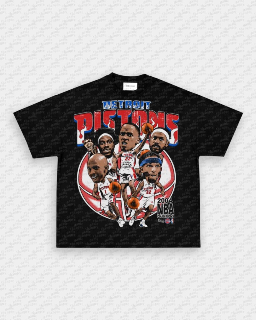 2004 PISTONS TEE - VIP - GAME CHANGERS - GAME CHANGERS GRAPHIC TEE