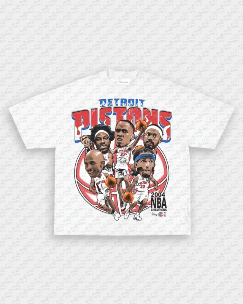 2004 PISTONS TEE - VIP - GAME CHANGERS - GAME CHANGERS GRAPHIC TEE