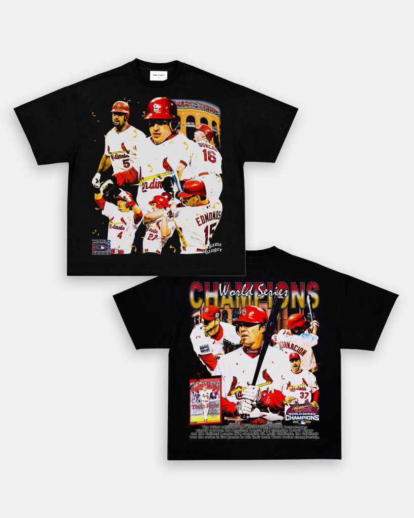 2006 WORLD SERIES CHAMPS - CARDINALS TEE - [DS] - VIP - GAME CHANGERS TEE