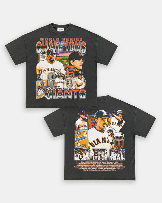 2010 WORLD SERIES CHAMPS - GIANTS TEE - [DS]