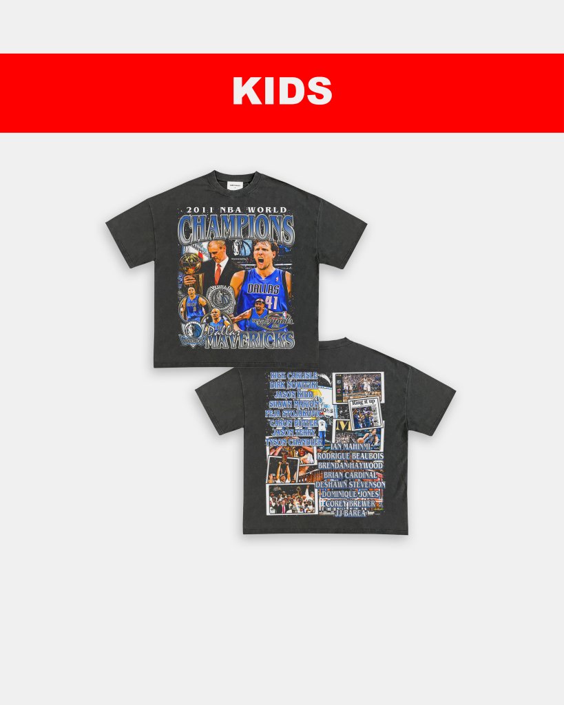 2011 NBA CHAMPIONS - KIDS TEE - [DS] - VIP - GAME CHANGERS TEE