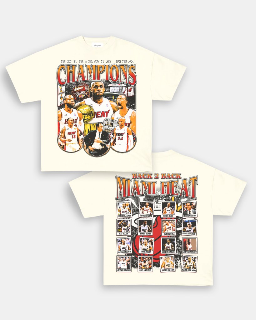 2012 - 13 NBA CHAMPIONS TEE - [DS] - VIP - GAME CHANGERS TEE