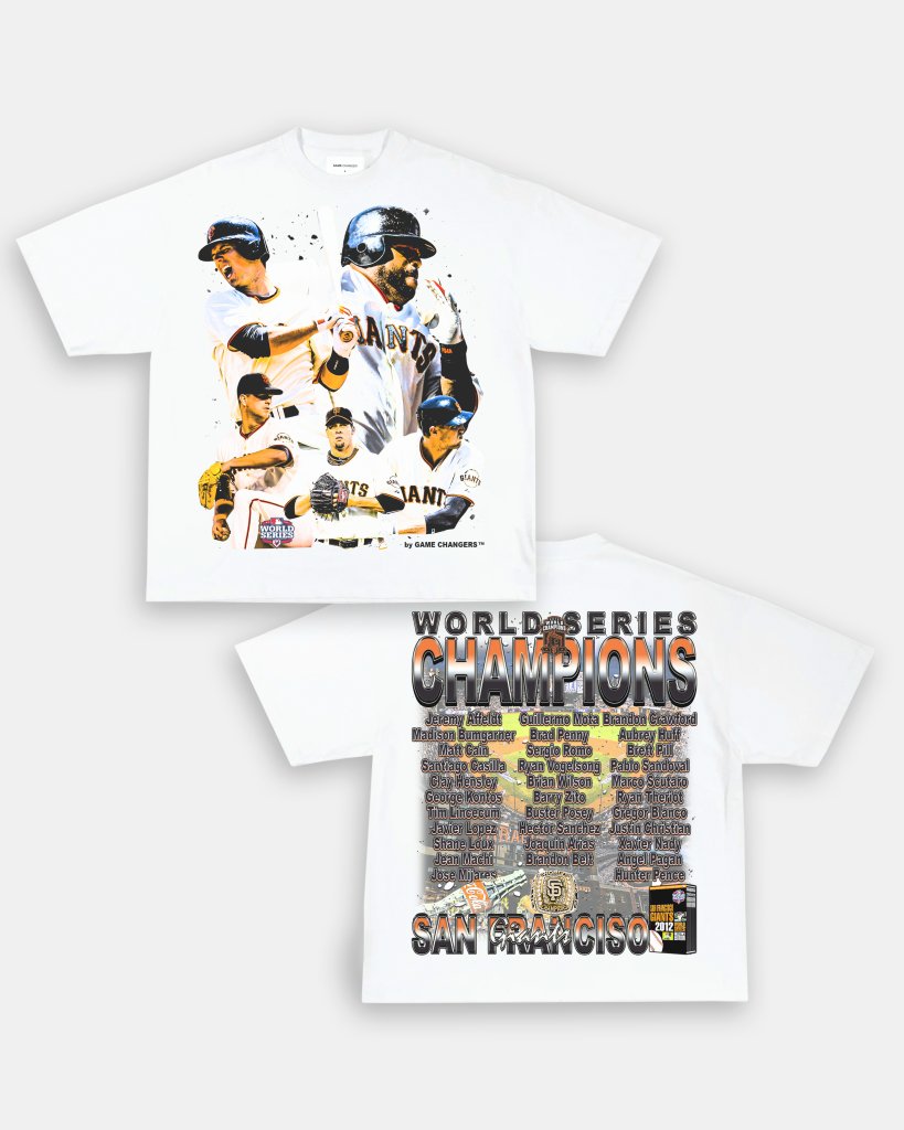 2012 WORLD SERIES CHAMPS - GIANTS TEE - [DS] - VIP - GAME CHANGERS TEE