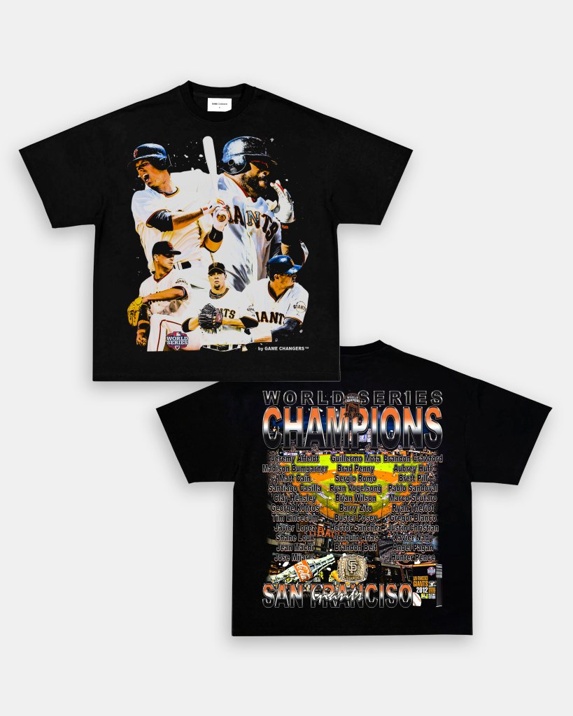 2012 WORLD SERIES CHAMPS - GIANTS TEE - [DS] - VIP - GAME CHANGERS TEE