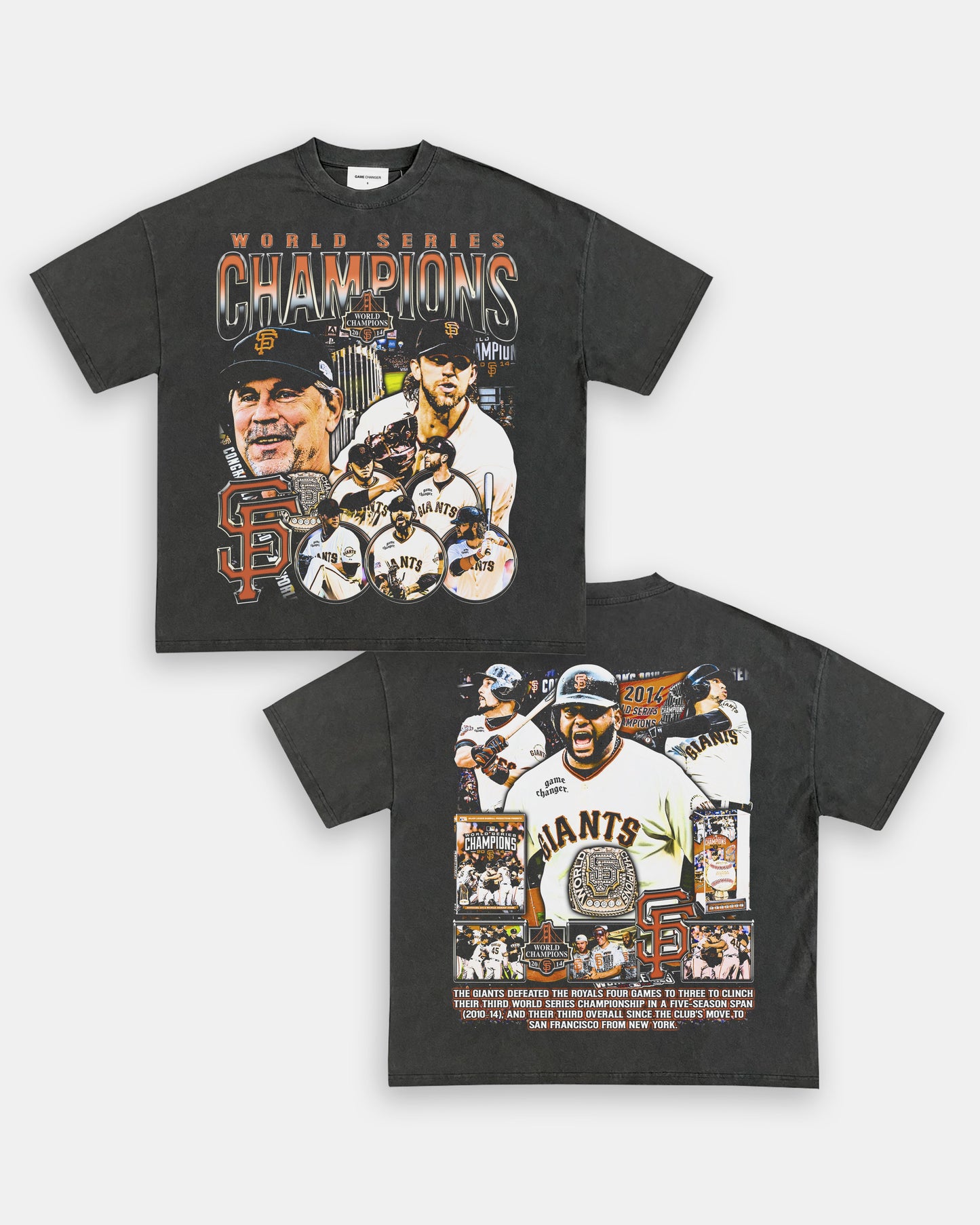 2014 WORLD SERIES CHAMPS - GIANTS TEE - [DS]