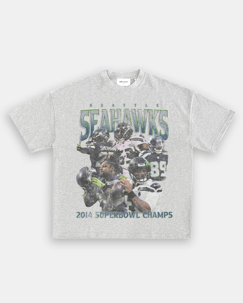 2014 SEAHAWKS VINTAGE TEE - VIP - GAME CHANGERS TEE