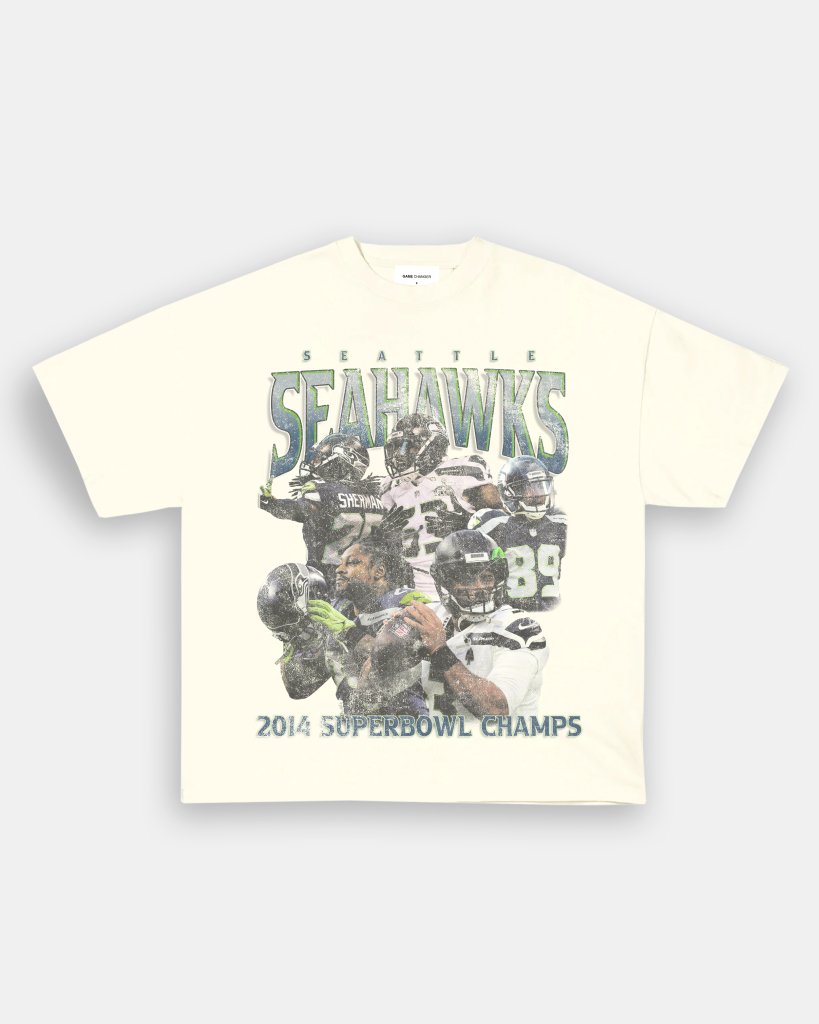 2014 SEAHAWKS VINTAGE TEE - VIP - GAME CHANGERS TEE