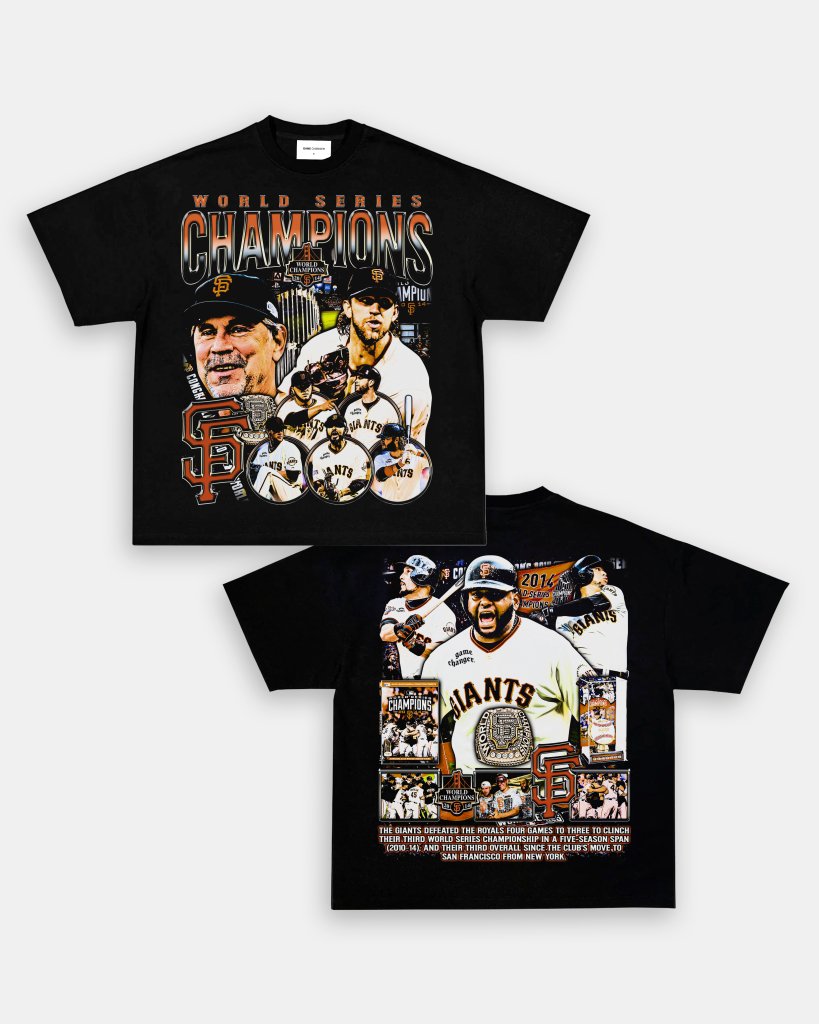 2014 WORLD SERIES CHAMPS - GIANTS TEE - [DS] - VIP - GAME CHANGERS TEE