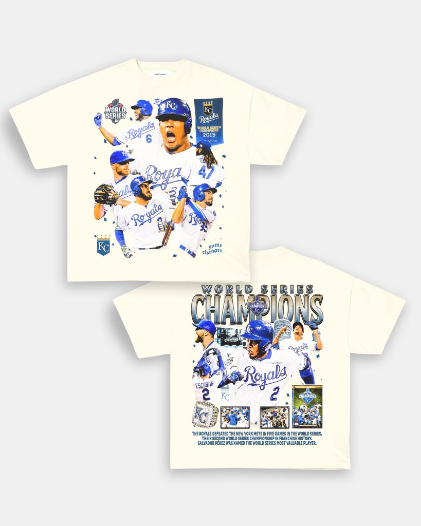 2015 WORLD SERIES CHAMPS - ROYALS TEE - [DS] - VIP - GAME CHANGERS TEE