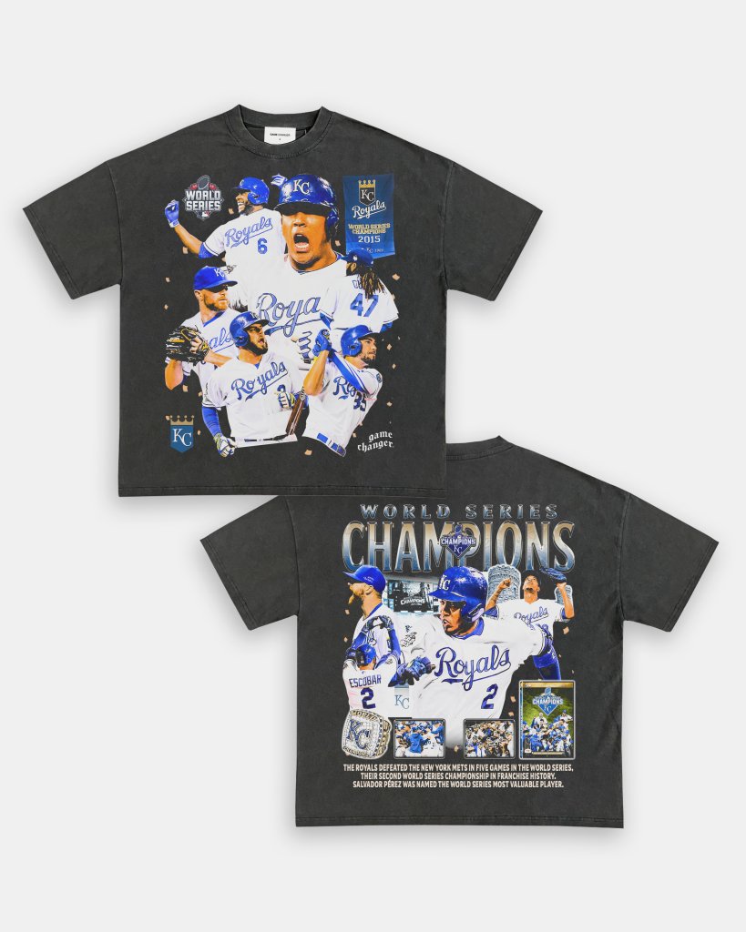 2015 WORLD SERIES CHAMPS - ROYALS TEE - [DS] - VIP - GAME CHANGERS TEE