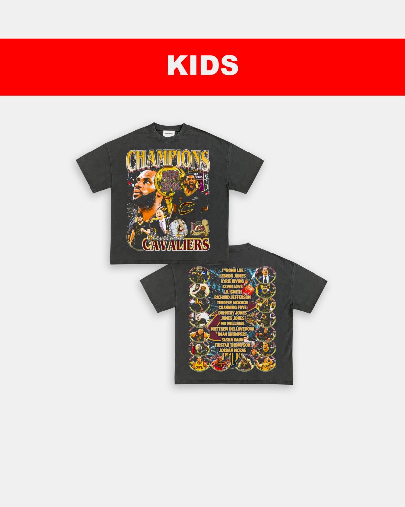 2016 NBA CHAMPIONS - KIDS TEE - [DS] - VIP - GAME CHANGERS TEE