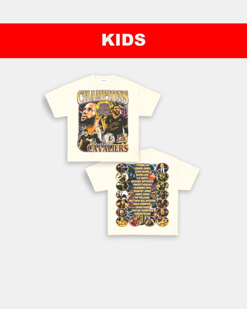 2016 NBA CHAMPIONS - KIDS TEE - [DS] - VIP - GAME CHANGERS TEE