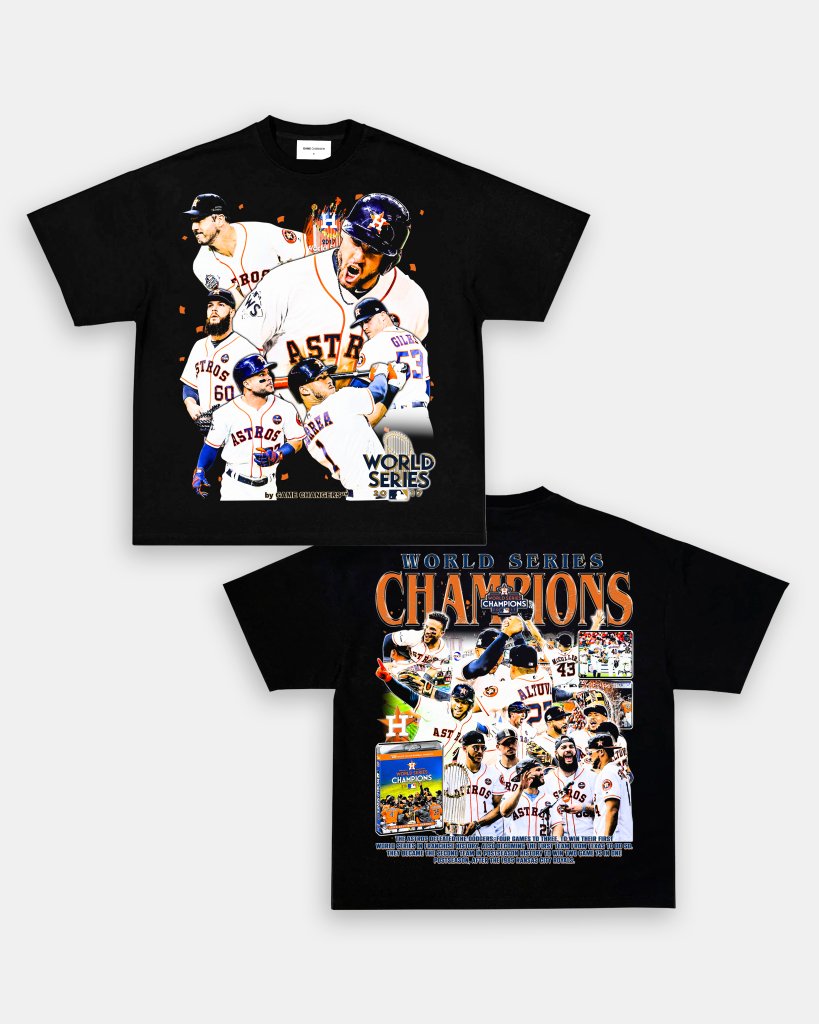 2017 WORLD SERIES CHAMPS - ASTROS TEE - [DS] - VIP - GAME CHANGERS TEE