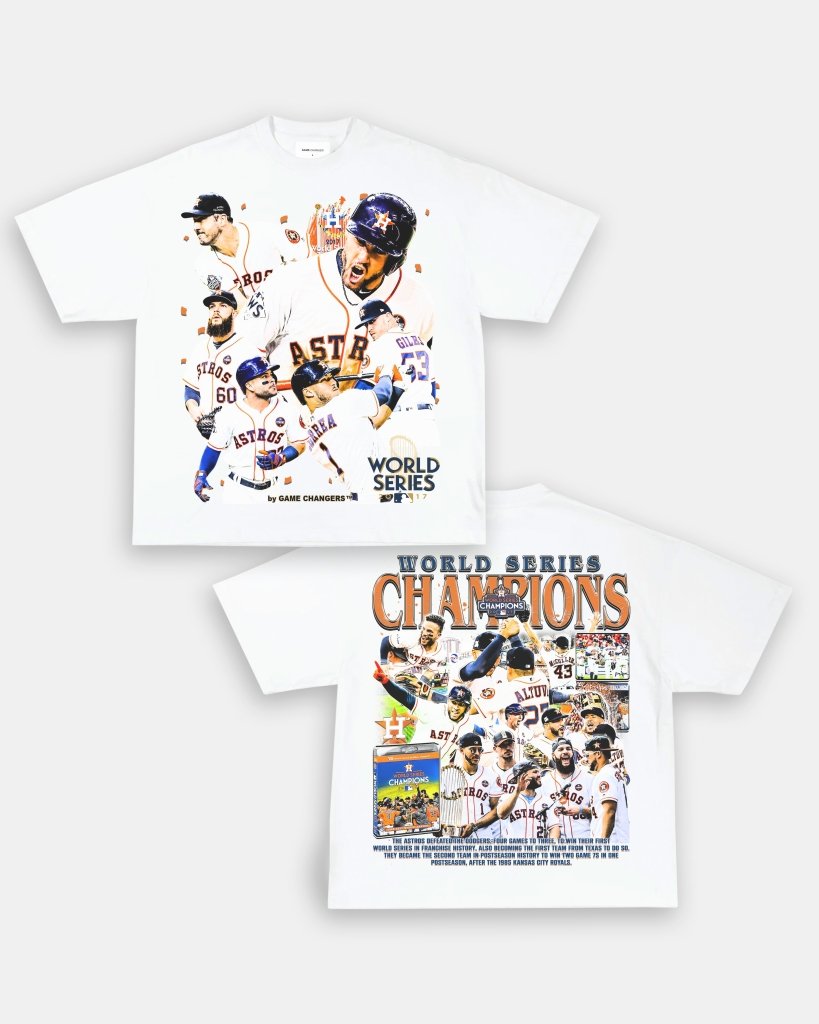 2017 WORLD SERIES CHAMPS - ASTROS TEE - [DS] - VIP - GAME CHANGERS TEE