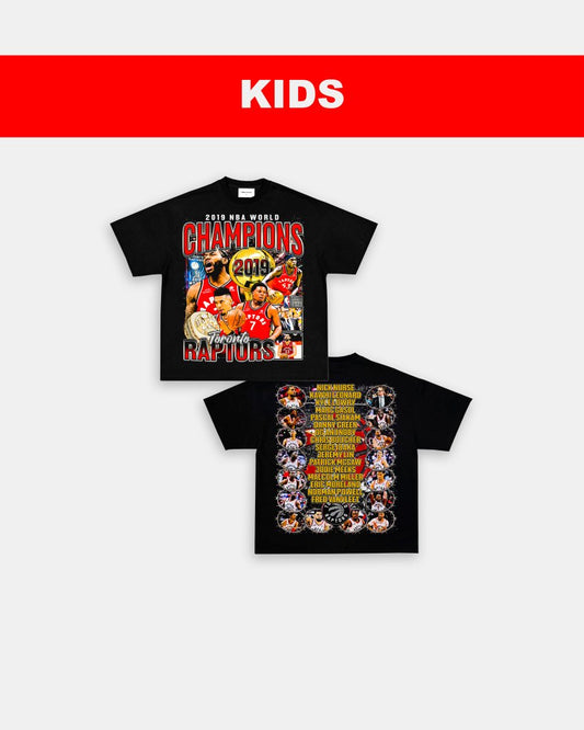 2019 NBA CHAMPIONS - KIDS TEE - [DS] - VIP - GAME CHANGERS TEE