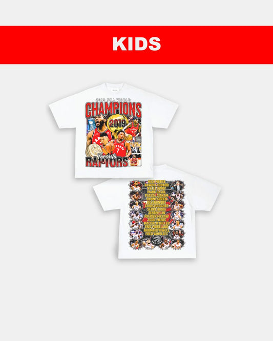 2019 NBA CHAMPIONS - KIDS TEE - [DS] - VIP - GAME CHANGERS TEE