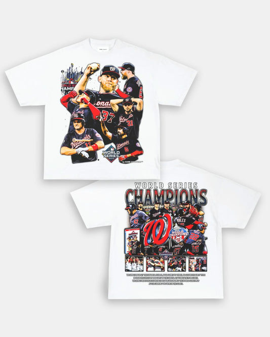 2019 WORLD SERIES CHAMPS - NATIONALS TEE - [DS] - VIP - GAME CHANGERS TEE