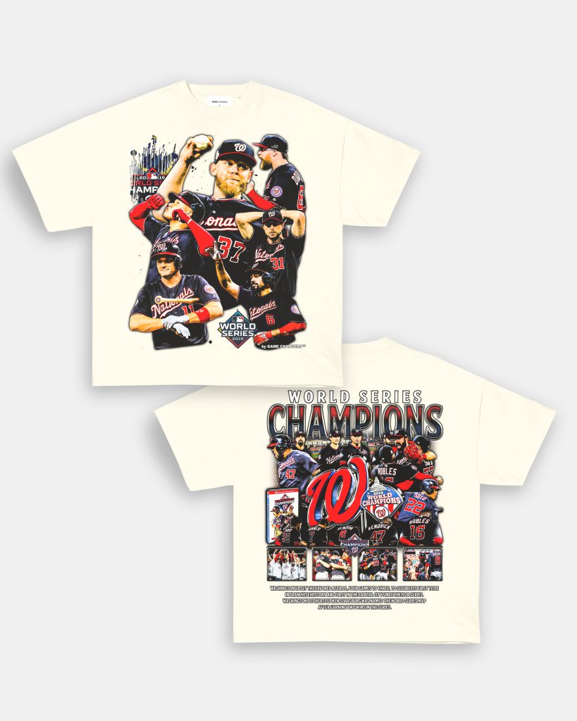 2019 WORLD SERIES CHAMPS - NATIONALS TEE - [DS] - VIP - GAME CHANGERS TEE